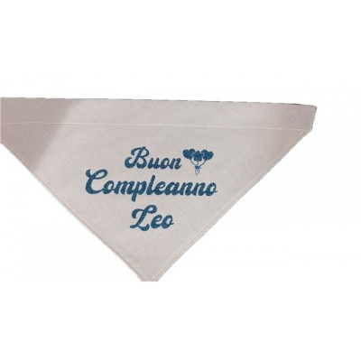 Bandana per collare cane COMPLEANNO/FESTA XS