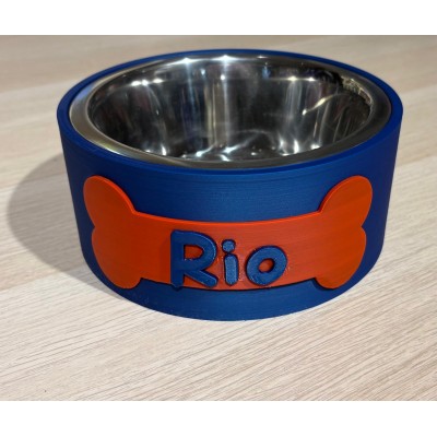 Portaciotola grande colorato con Osso